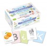 Mon grand coffret Montessori des lettres rugueuses, majuscules et cursives