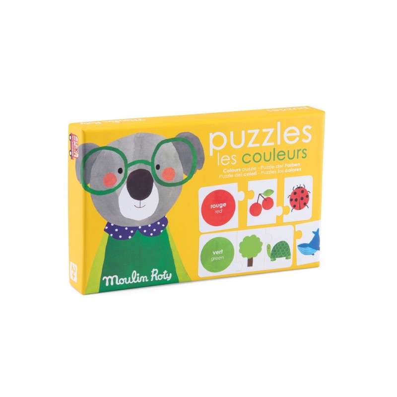 Puzzles les couleurs - Les Popipop