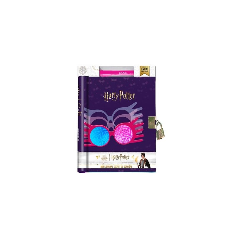 Harry Potter - Mon journal secret (avec encre invisible) Luna Harry Potter - Mon journal secret (avec encre invisible) Luna