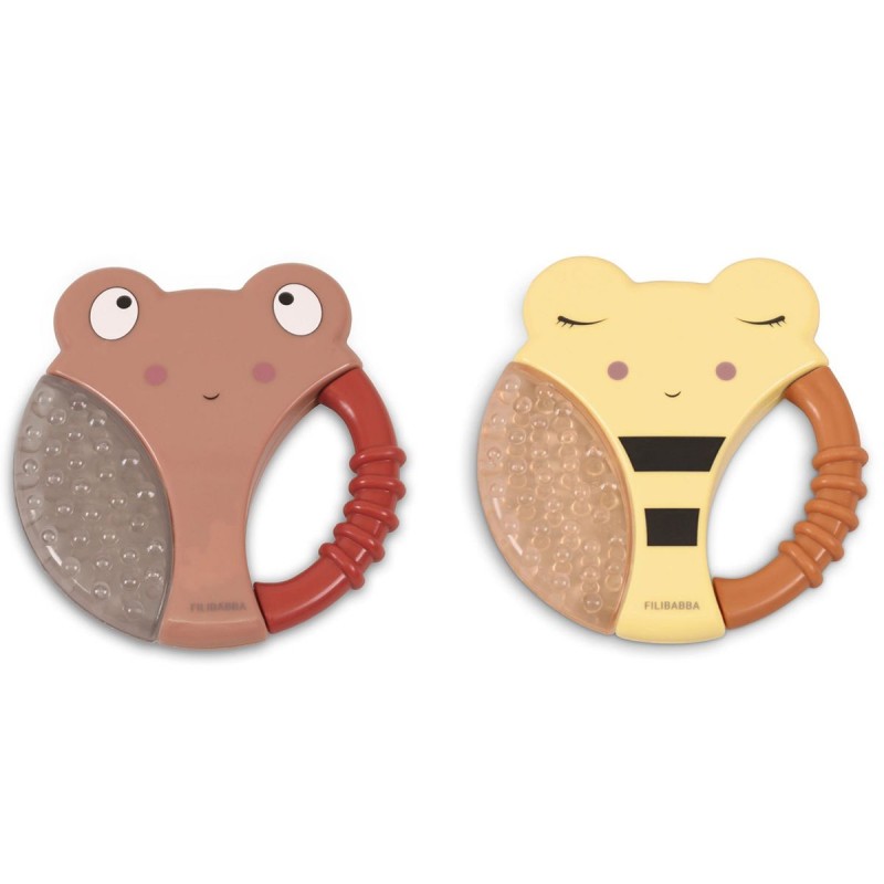 Lot de 2 anneaux de dentition réfrigérants - Abeille