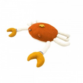 Coussin moyen crabe - Corail