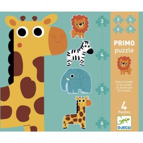 Primo puzzle Dans la jungle