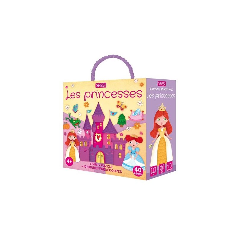 Puzzle Q-box - Les princesses