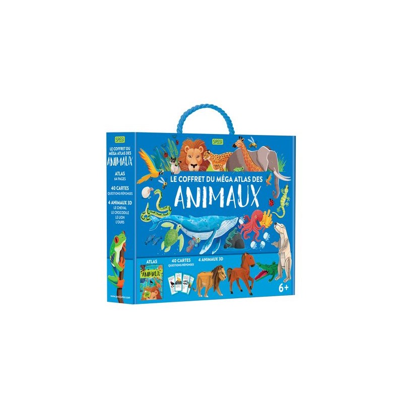 Le coffret du méga atlas des animaux Le coffret du méga atlas des animaux