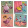 Pastels - Ballerines Inspired by Edgar Degas