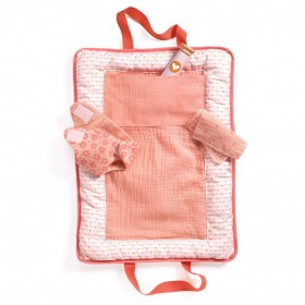 Pomea - Sac à langer Pink Peak