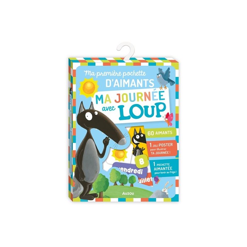 Ma journée avec Loup : ma première pochette d'aimants Ma journée avec Loup : ma première pochette d'aimants