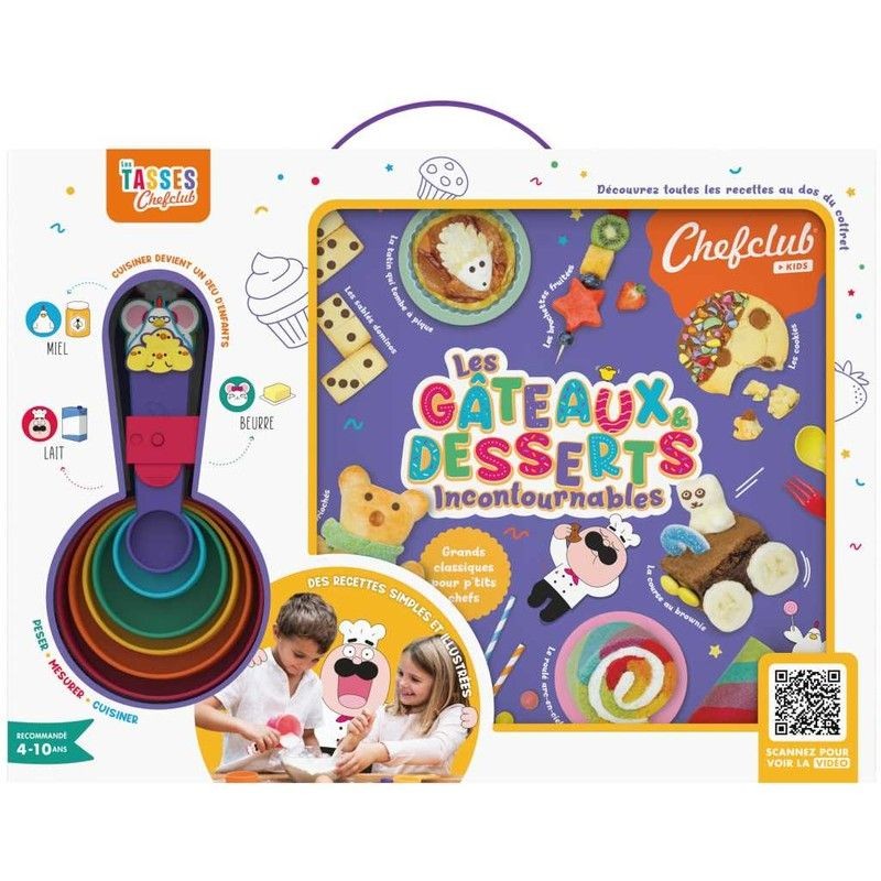Coffret Les Gâteaux et desserts incontournables