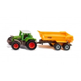 Tracteur avec benne...
