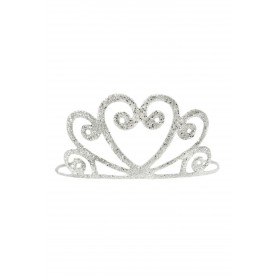 Diadème scintillant, argent