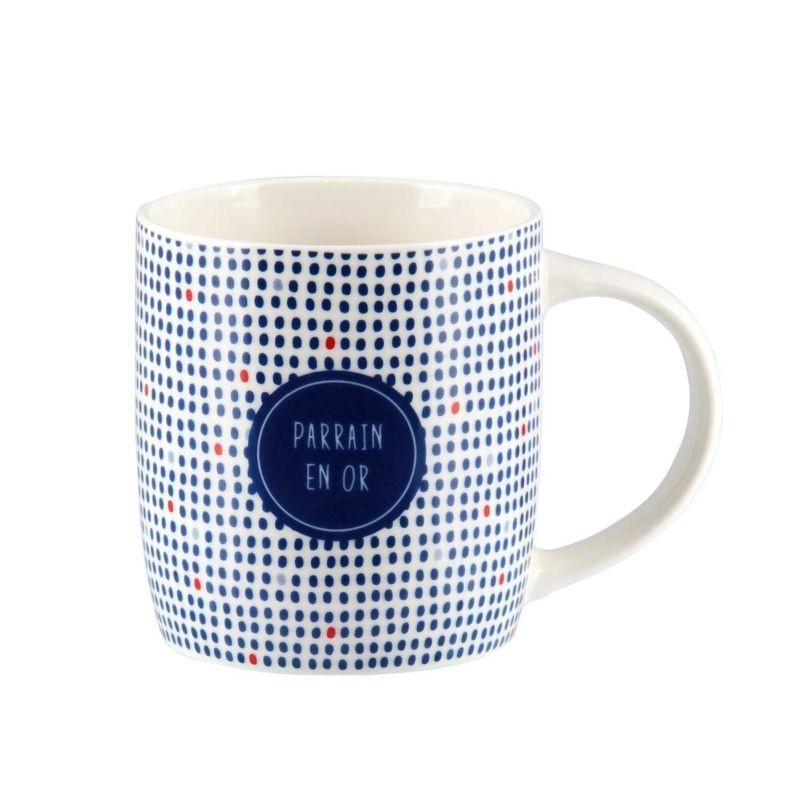 Mug LEMAN (+boîte) - Parrain en or graphique