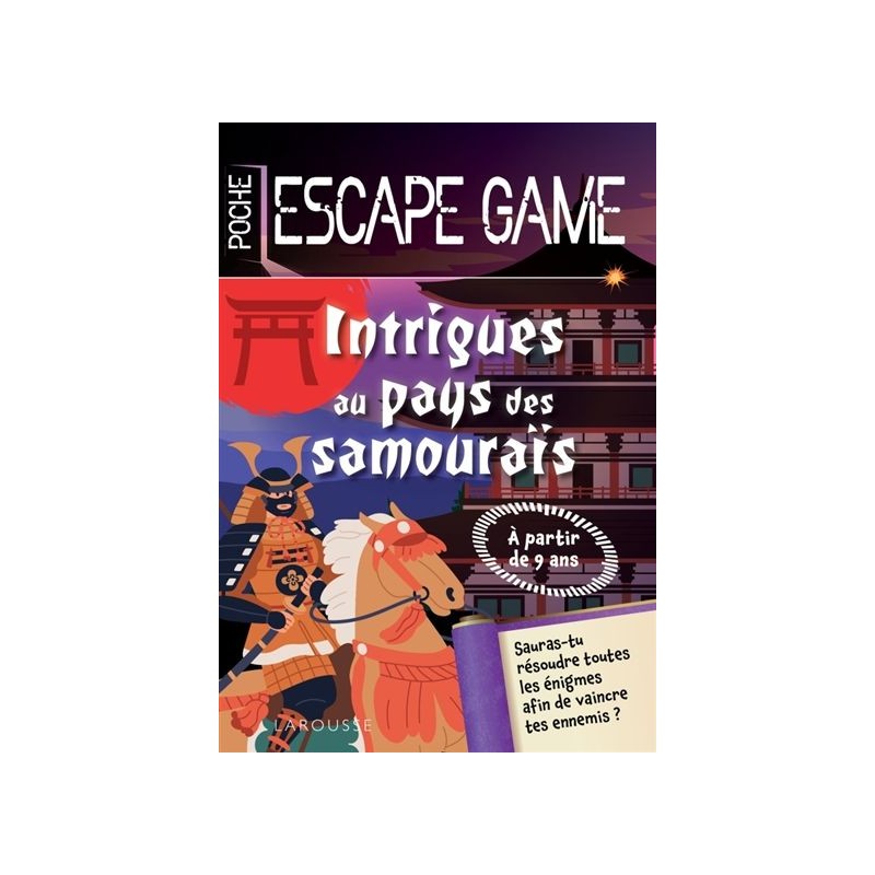 Escape game de poche - Intrigues au pays des Samouraïs