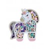 Coffret de perles en bois Licorne