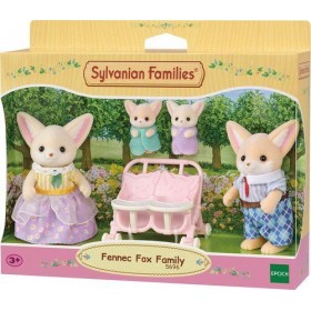 Sylvanian families 5017 - Bébé lapin chocolat avec lit - Sylvanian