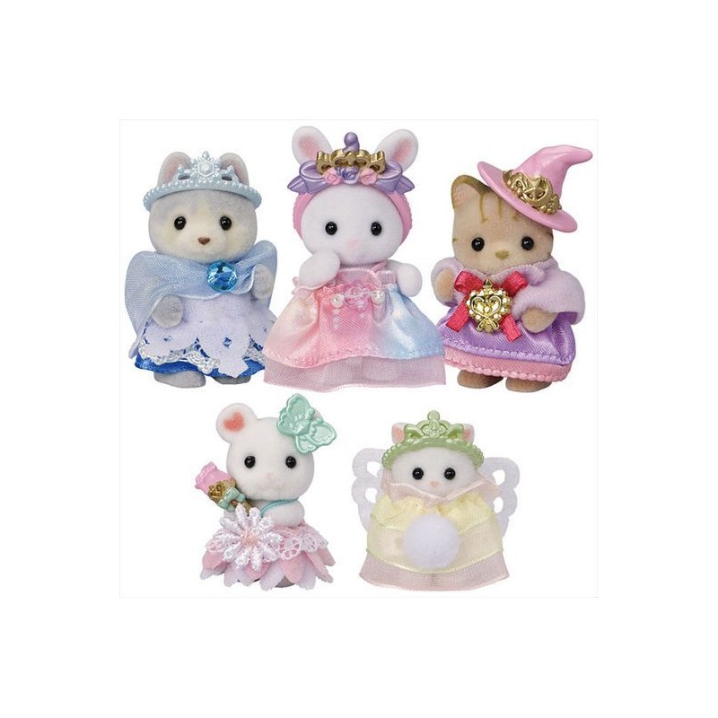 Parade des bébés en costumes de princesse - Sylvanian Families