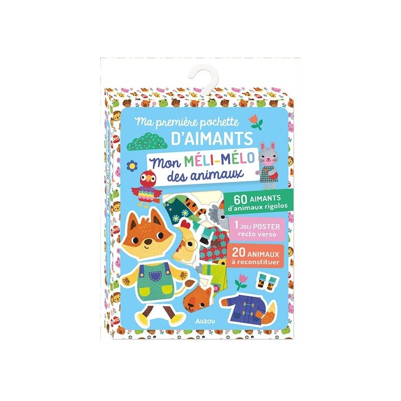 Mon méli-mélo des animaux : ma première pochette d'aimants Mon méli-mélo des animaux : ma première pochette d'aimants