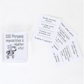 100 phrases impossibles à...