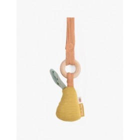 Hochet anneau bois poire -...