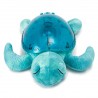 Veilleuse et projecteur peluche tortue - bleu aqua