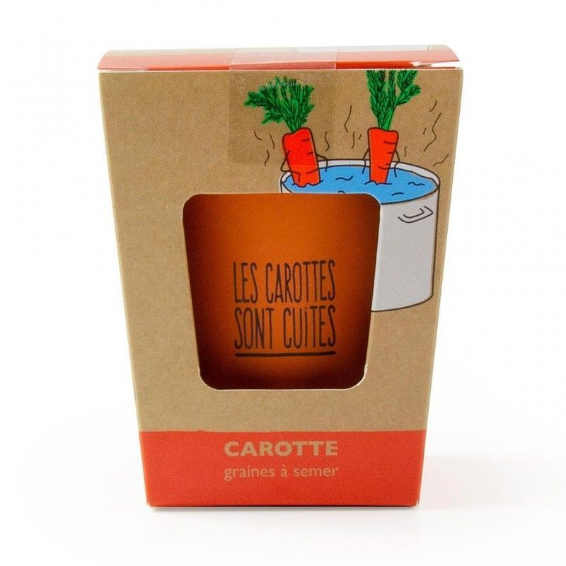 Kit message carotte - Les carottes sont cuites