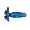 Trottinette Micro - Maxi Micro Deluxe LED Bleu marine
