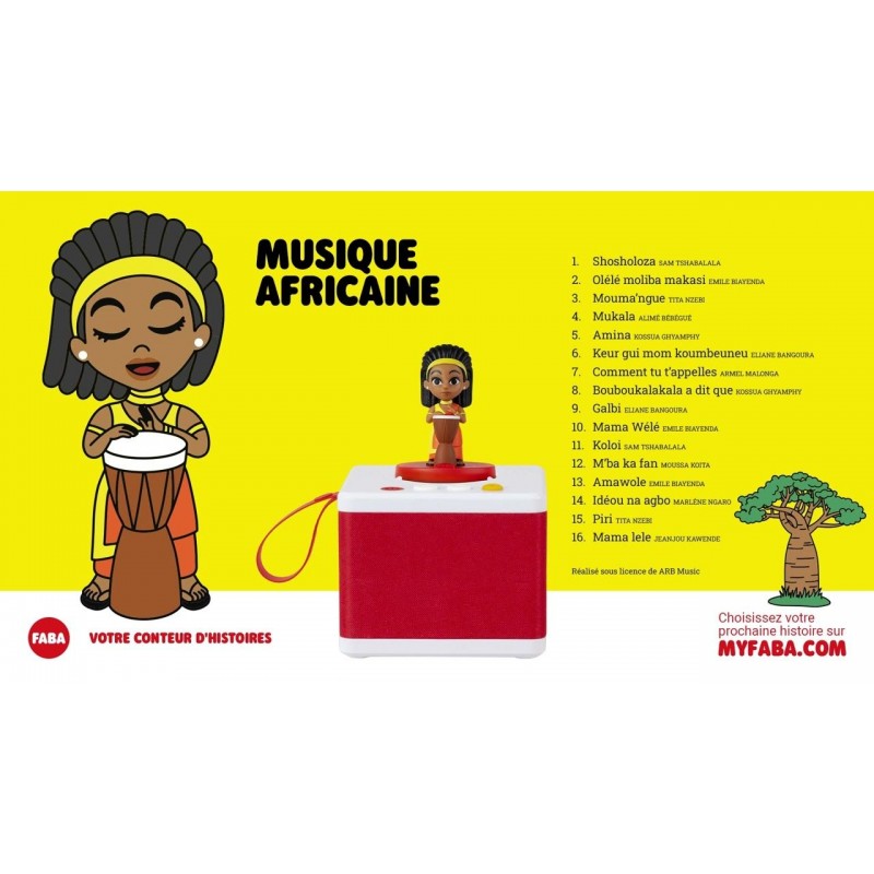 FABA Figurine - Musique africaine
