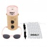 Lunettes de soleil Wazz - Rose pâle