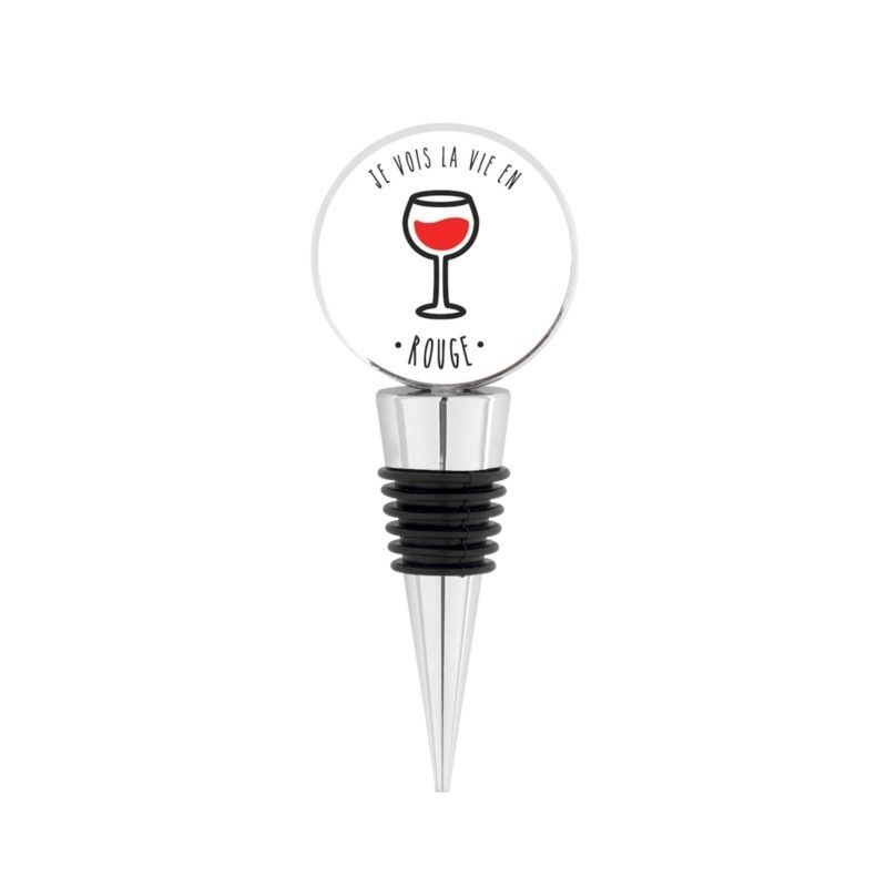 Bouchon à vin DIKT la vie en rouge Bouchon à vin DIKT la vie en rouge