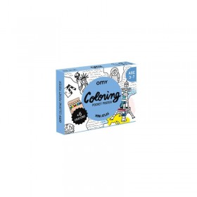 Coloriage pocket - Mini atlas