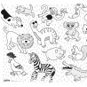 Coloriage pocket - Animaux