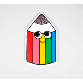 Cahier stickers - Crayon