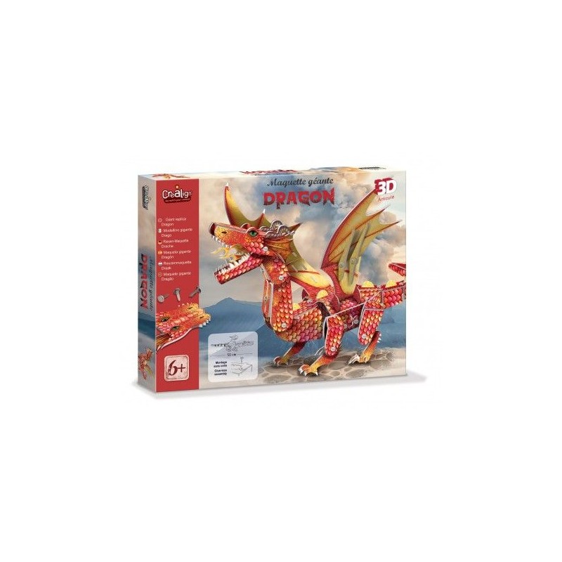 Maquette géante 3D - Dragon