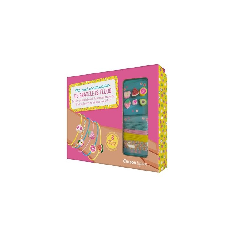 MA MINI ACCUMULATION DE BRACELETS FLUO - MON SUPERBE BIJOU