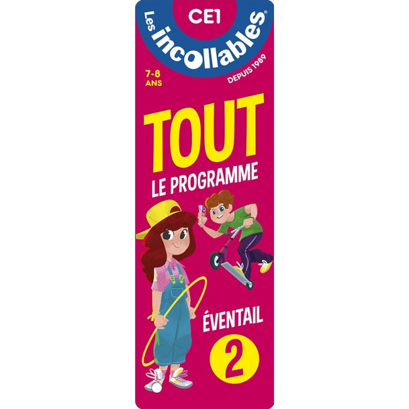 Les incollables - Tout le programme du CE1 - 7/8 ans