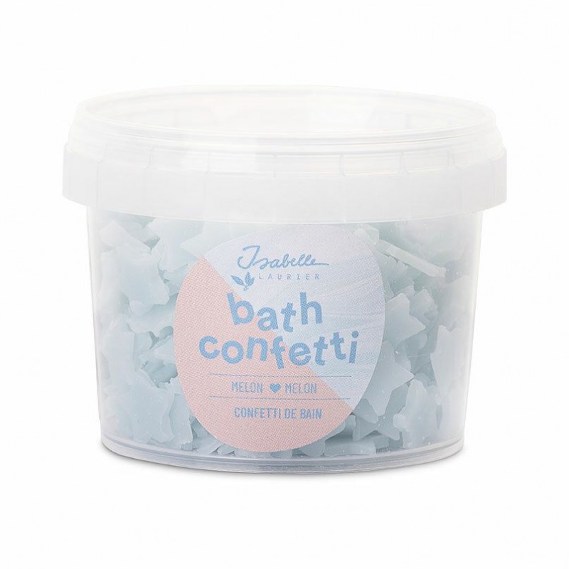 Confettis de bain bleus - Melon