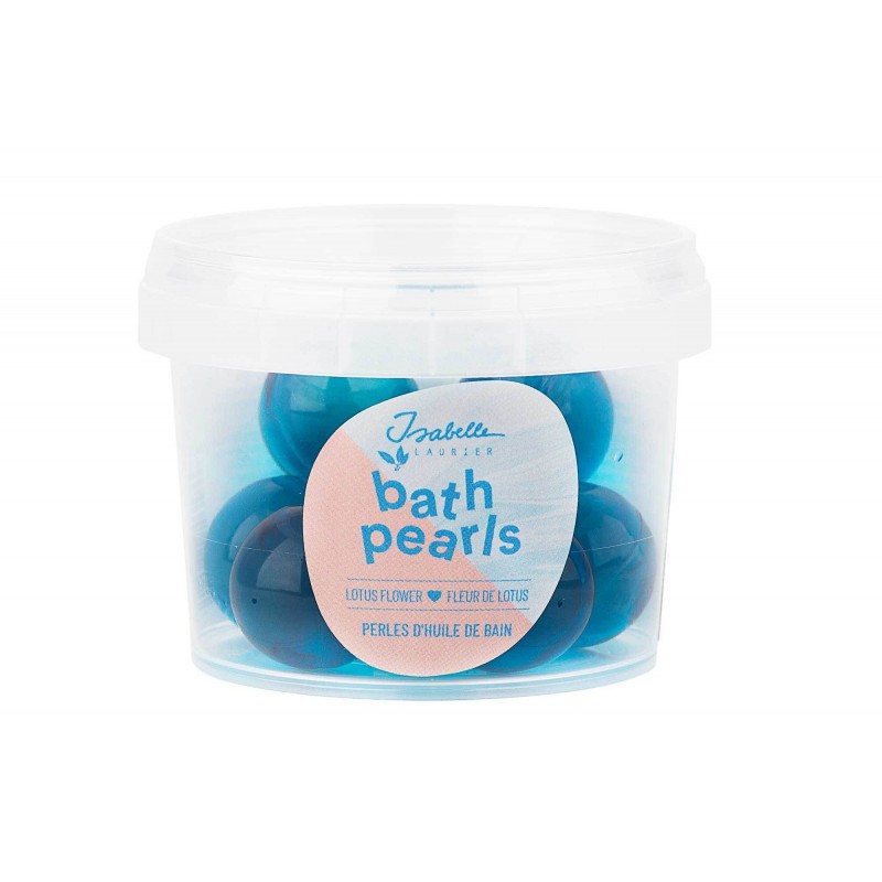 Perles d'huile de bain bleues - Fleur de lotus