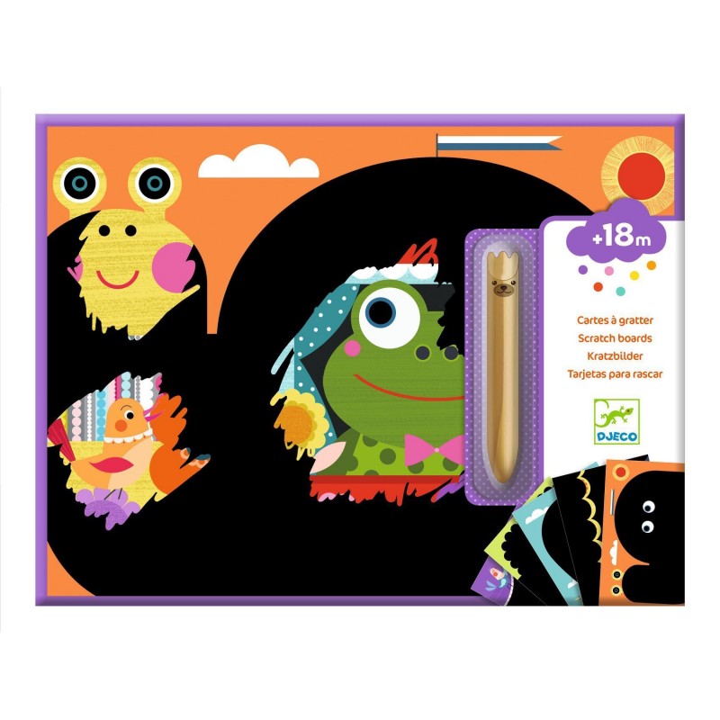 Cartes à gratter des tout-petits - C'est rigolo à découvrir Cartes à gratter des tout-petits - C'est rigolo à découvrir