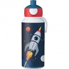 Gourde pour enfant Fusées avec paille sans BPA