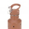 Gourde enfant inox Prints caramel