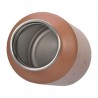 Gourde enfant inox Prints caramel