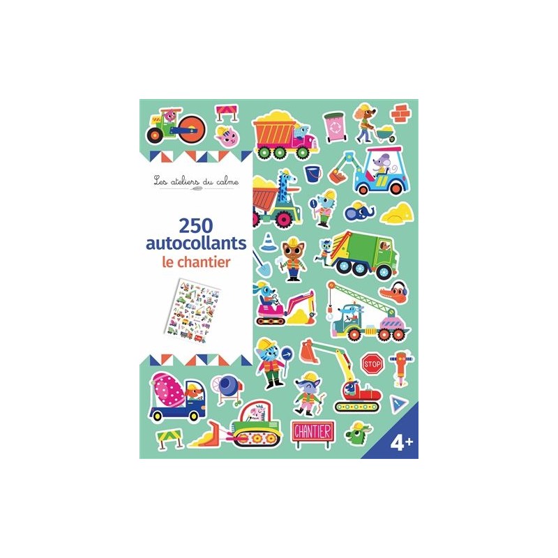 250 autocollants - Le chantier 250 autocollants - Le chantier