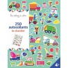 250 autocollants - Le chantier