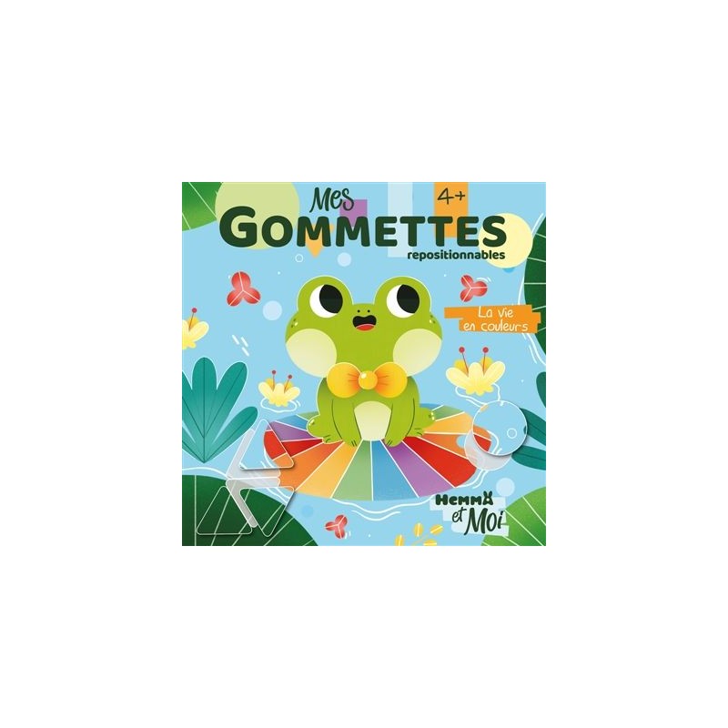 Mes gommettes repositionnables - La vie en couleurs Mes gommettes repositionnables - La vie en couleurs