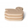 Set de 3 blocs réfrigérants - Cygne