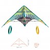 Cerf-volant acrobatique - Green Wave