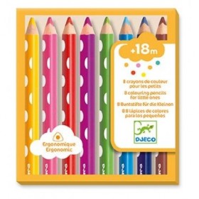 8 crayons de couleur pour...