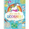 Joue avec les licornes ! : cherche et trouve, labyrinthes, coloriages
