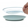 Coffret repas en verre - Silicone gris