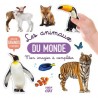 Mon bel imagier à compléter avec de grands stickers - Les animaux du monde