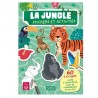 Livre d'activités et stickers - La jungle